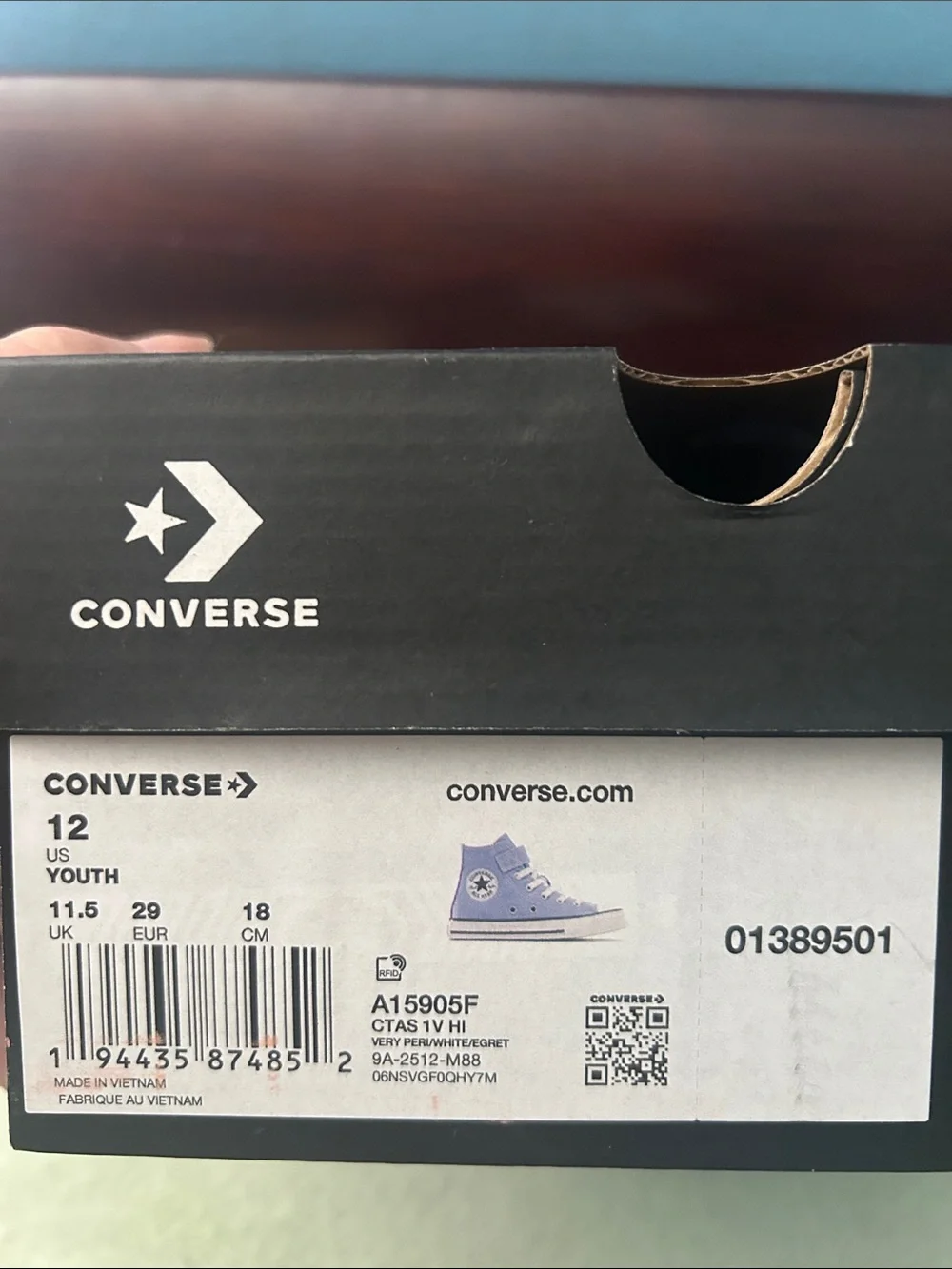 Converse kids high